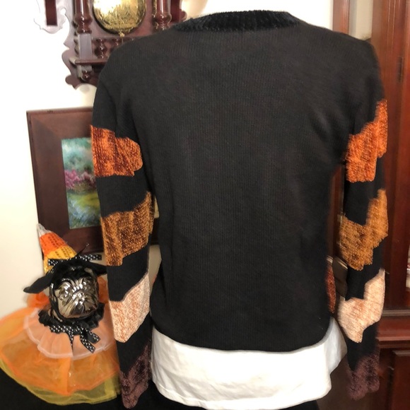 Vintage Jack B. Quick Petites Reindeer Sweater - Picture 3 of 7